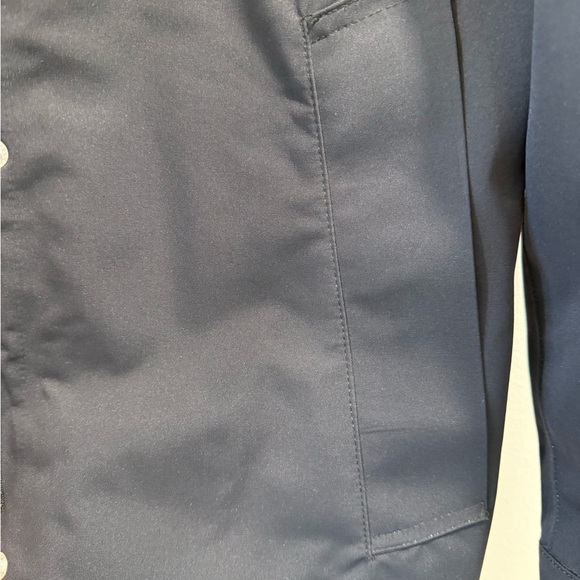 Herschel Supply Company Midnight Dark blue Trench Coat NWOT - Picture 4 of 8